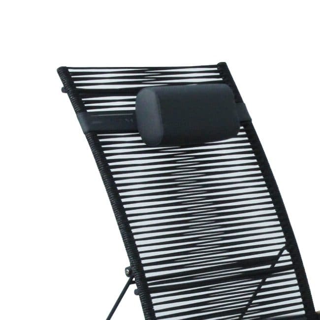 CASA DOMA "Mineo" Sonnenliege - hier mit Kopfpolster (nicht im Lieferumfang enthalten)