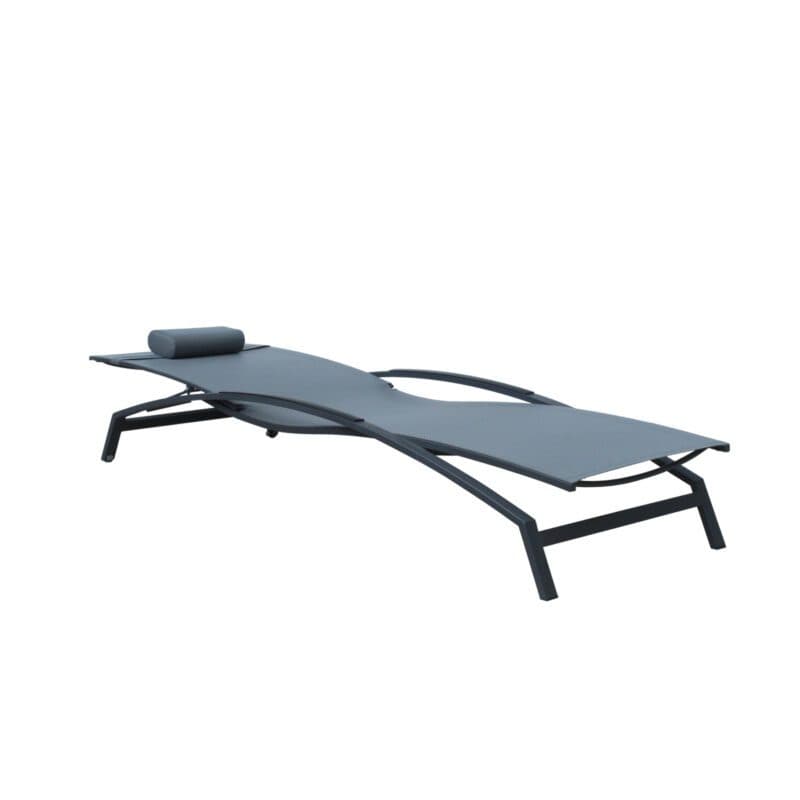 CASA DOMA "Mineo" Sonnenliege - hier mit Kopfpolster (nicht im Lieferumfang enthalten)