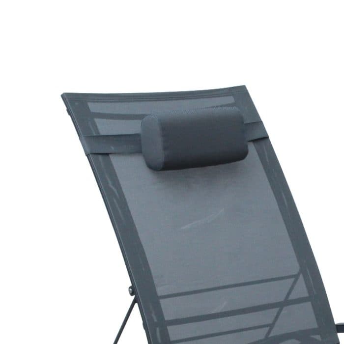 CASA DOMA "Mineo" Sonnenliege - hier mit Kopfpolster (nicht im Lieferumfang enthalten)