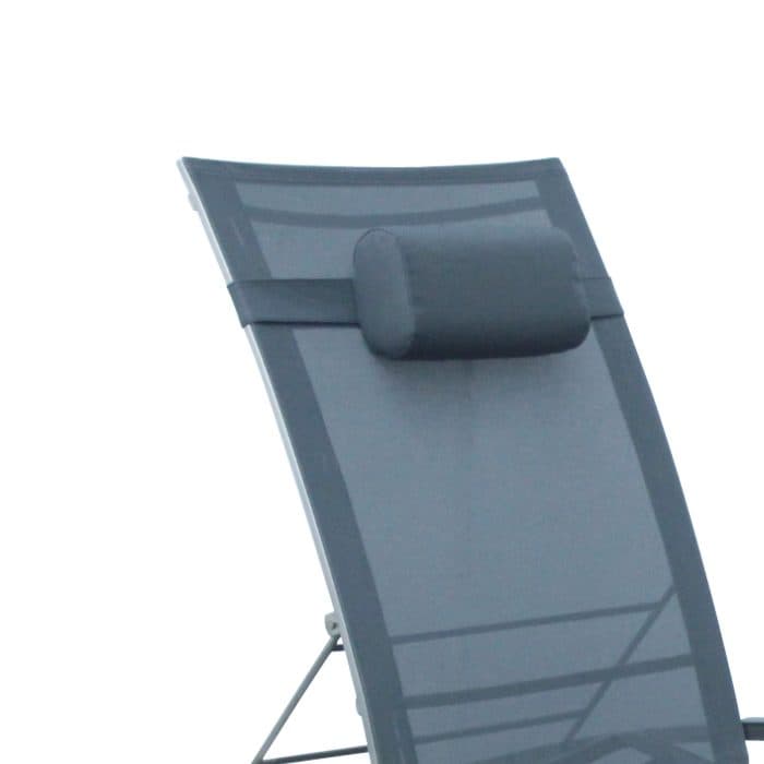 CASA DOMA "Mineo" Sonnenliege - hier mit Kopfpolster (nicht im Lieferumfang enthalten)