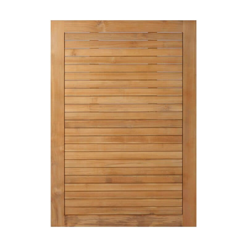 Stern Tischplatte, 130x80cm, Teakholz