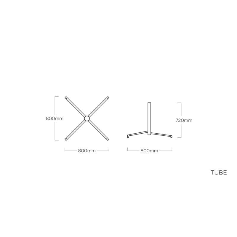 Kettler "Tube" Tischgestell