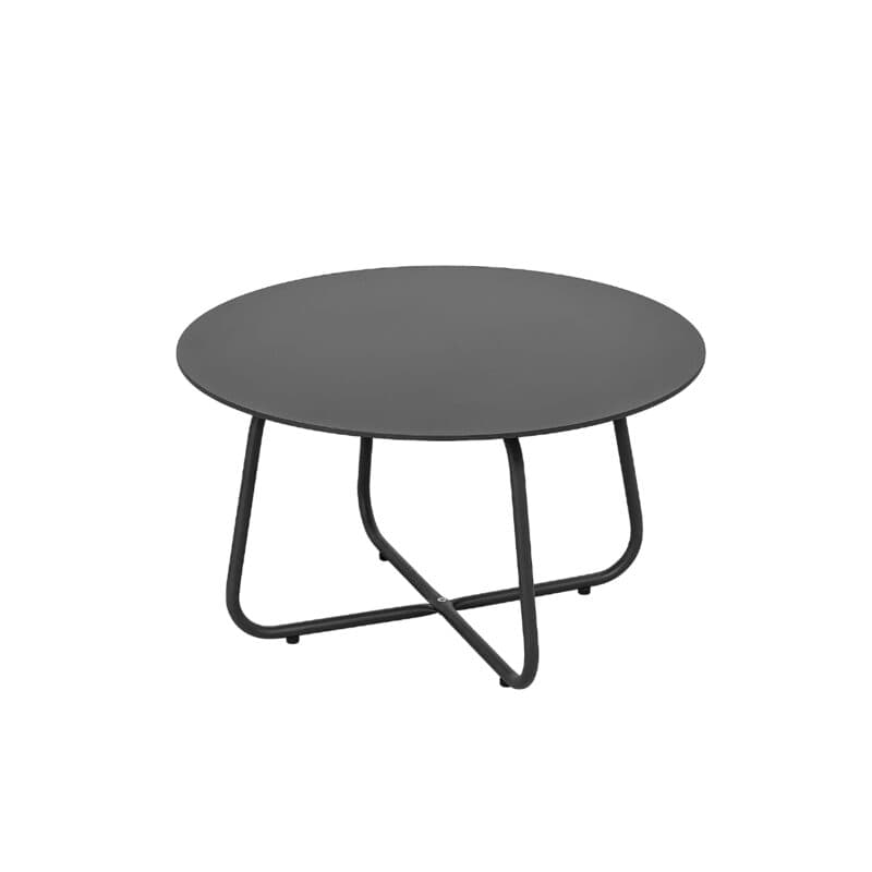 CASA DOMA Arista Loungetisch Ø 60 cm, Aluminium anthrazit