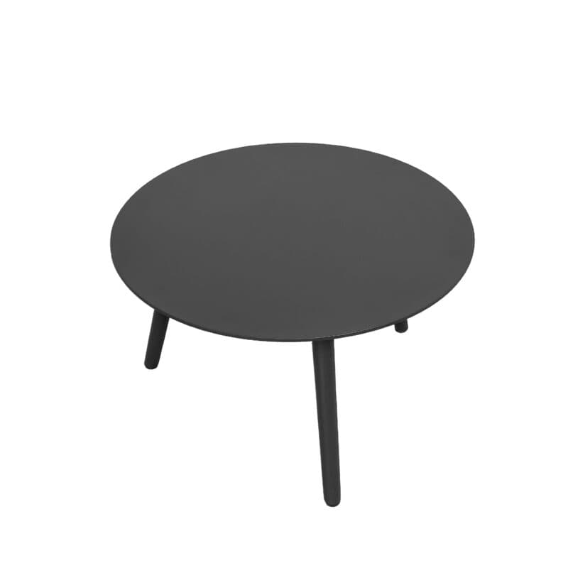 CASA DOMA Arista Loungetisch Ø 60 cm, Aluminium anthrazit
