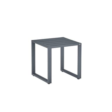CASA DOMA "Macari" Beistelltisch, Aluminium anthrazit