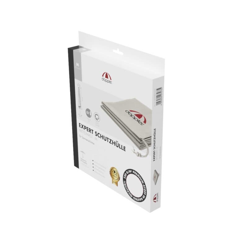 Doppler Schutzhülle "Expert" Größe M für Mittelmastschirme bis Ø 300 cm