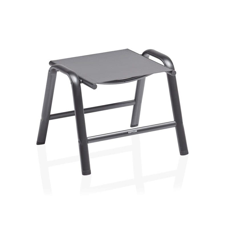 Gartenhocker "Cirrus" Silver-Line von Kettler, anthrazit/anthrazit-grau