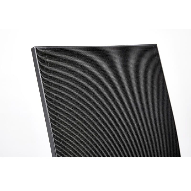 Kettler "Rasmus" Stapelsessel, Gestell Aluminium anthrazit, Rückenlehne Twitchell® charcoal