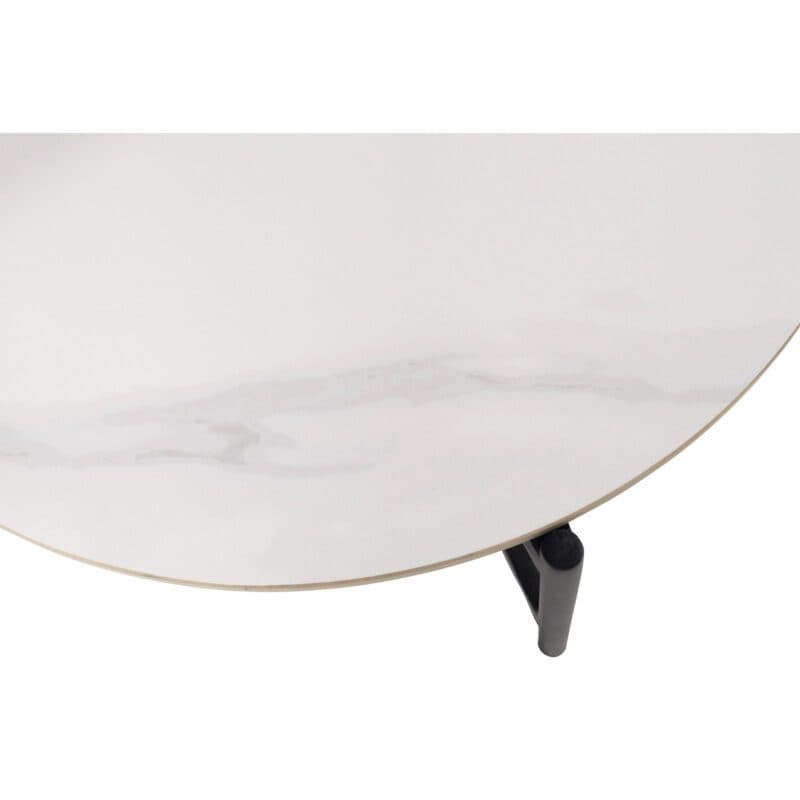 Hartman "Cameron" Loungetischset, Alu-Gestell anthrazit, Tischplatte Keramik Mamoroptik