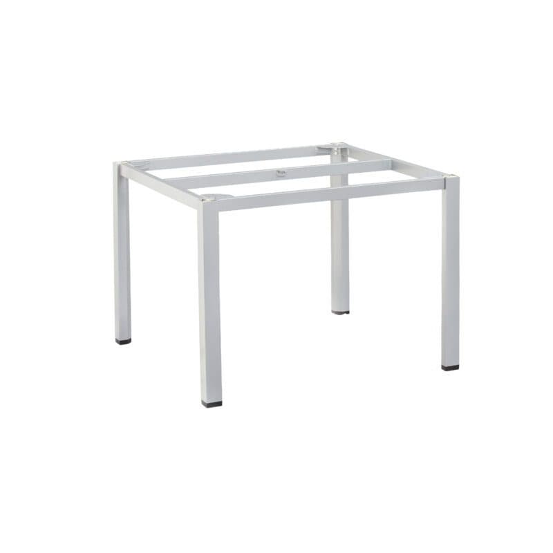 Kettler "Cubic" Tischgestell 95x70 cm, Aluminium silber