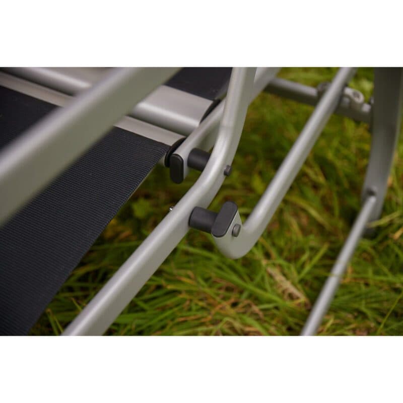 Kettler "Paradiso" Hollywoodschaukel, Gestell Aluminium silber, Sitzfläche Textilgewebe lakritz