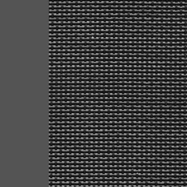 NARDI Farbkachel Kunststoff anthrazit | Textilgewebe anthrazit (02 antracite, 057 antracite)