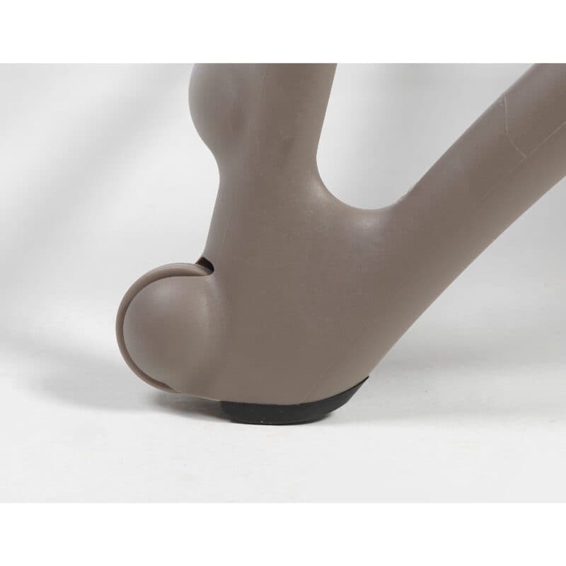 NARDI "Atlantico" Sonnenliege, Gestell Kunststoff taupe, Detail Rolle