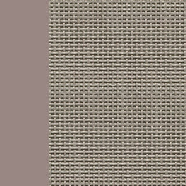 NARDI Farbkachel Kunststoff taupe | Textilgewebe taupe (10 tortora, 104 tortora)
