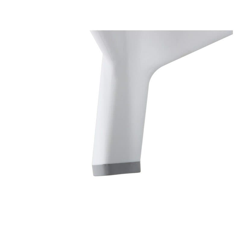 NARDI "Atlantico" Sonnenliege, Gestell Kunststoff weiß, Detail Fuß