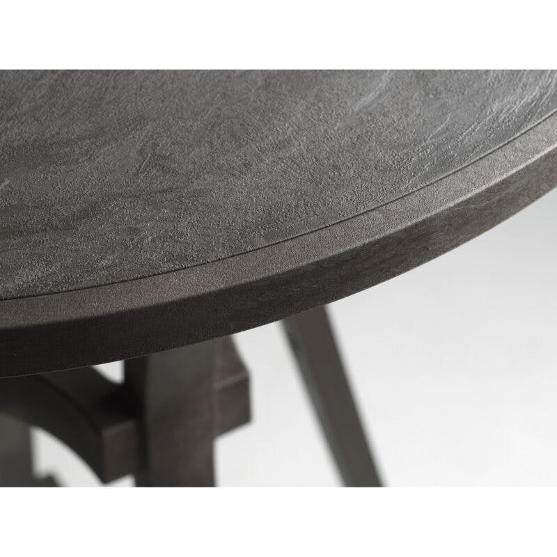 NARDI "Combo" Bistrotisch, Gestell und Tischplatte regenerierter Kunststoff terra, Detail Tischplatte