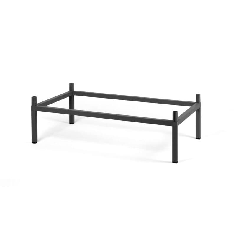 NARDI "Cube High Kit" Tisch-Erhöhung für Tisch 140x80 cm, Aluminium anthrazit