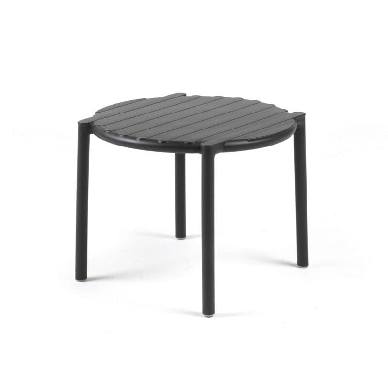 NARDI "Doga" Beistelltisch, Gestell und Tischplatte Kunststoff anthrazit