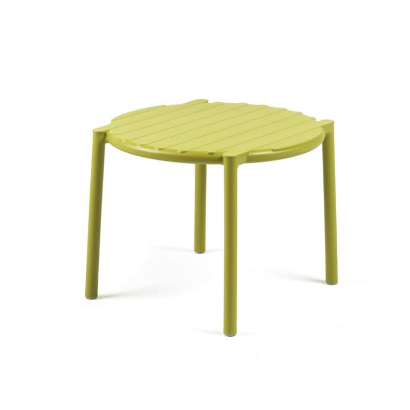 NARDI "Doga" Beistelltisch, Gestell und Tischplatte Kunststoff pera