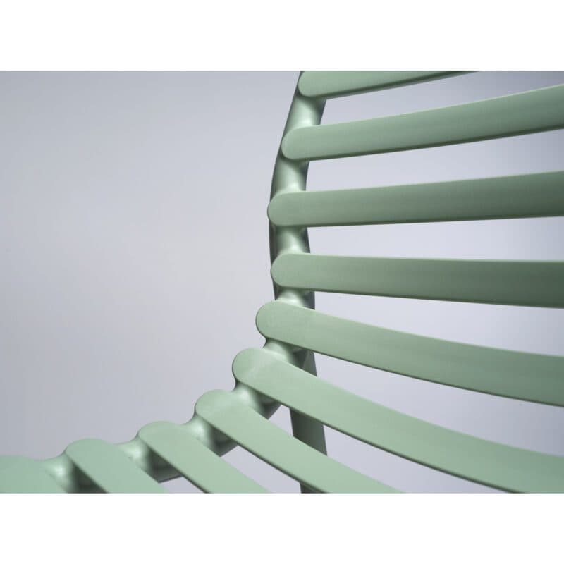 NARDI "Doga Bistrot" Stapelstuhl, Gestell und Sitzfläche Kunststoff mint, Details