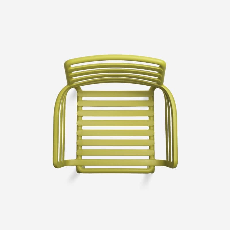 NARDI "Doga" Stapelstuhl, Gestell und Sitzfläche Kunststoff pera
