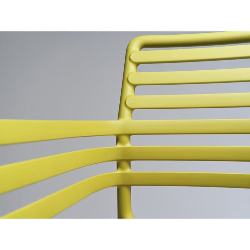 NARDI "Doga" Stapelstuhl, Gestell und Sitzfläche Kunststoff pera, Details