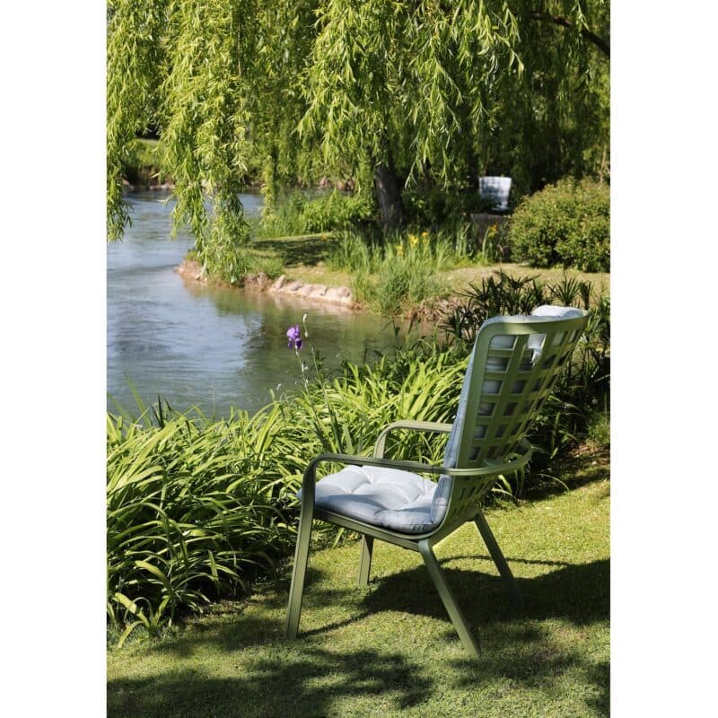 NARDI "Folio" Loungesessel, Kunststoff agave