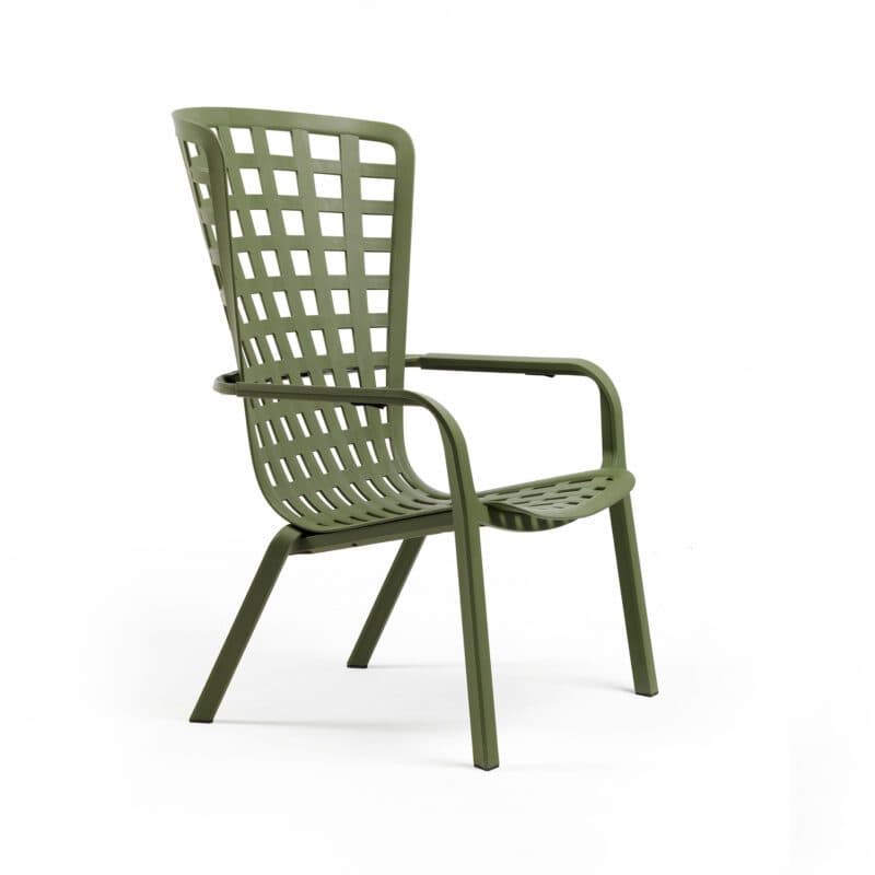 NARDI "Folio" Loungesessel, Kunststoff agave