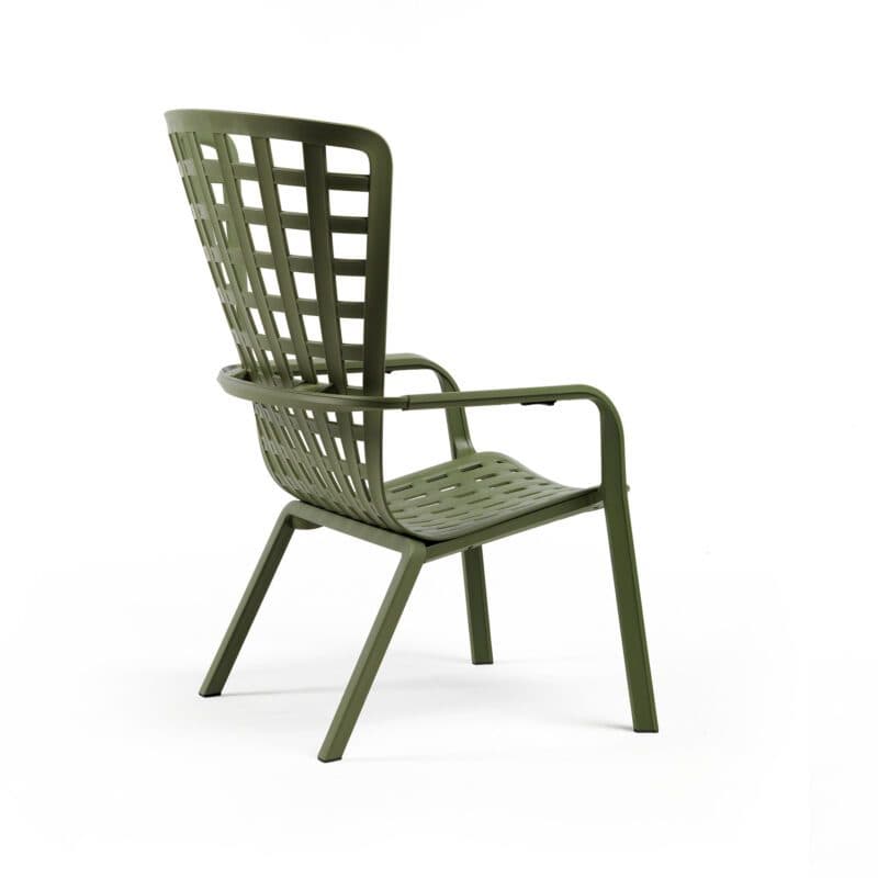 NARDI "Folio" Loungesessel, Kunststoff agave