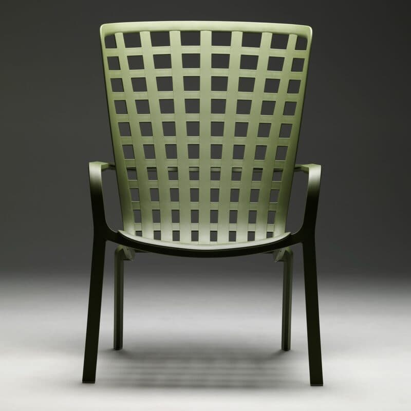 NARDI "Folio" Loungesessel, Kunststoff agave