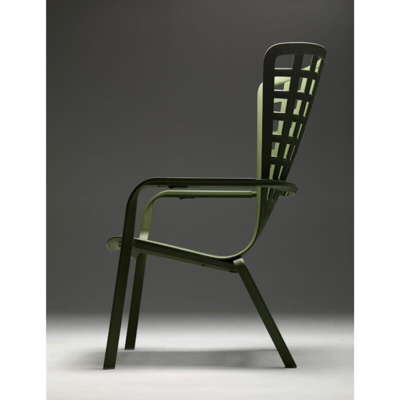 NARDI "Folio" Loungesessel, Kunststoff agave