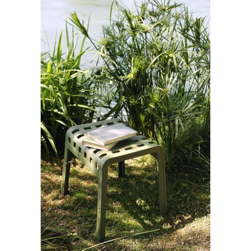 NARDI "Poggio" Gartenhocker, Kunststoff agave