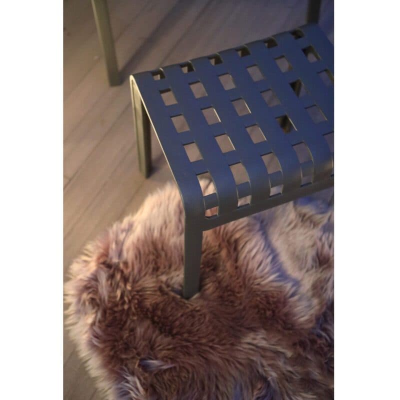 NARDI "Poggio" Gartenhocker, Kunststoff anthrazit