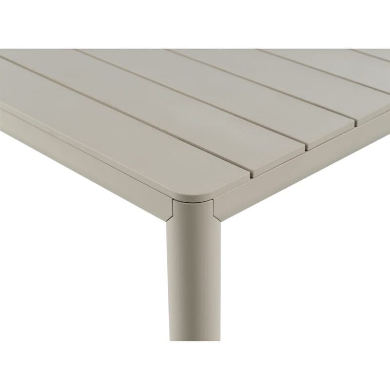 NARDI "Tevere" Ausziehtisch, Gestell Aluminium corda, Tischplatte Kunststoff corda, Detail