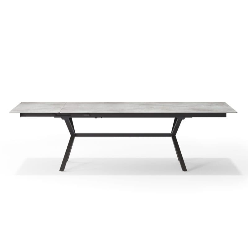 SIT Mobilia "Atlas" Ausziehtisch 210/270x95 cm, Stahl anthrazit, Tischplatte Dekton Soke