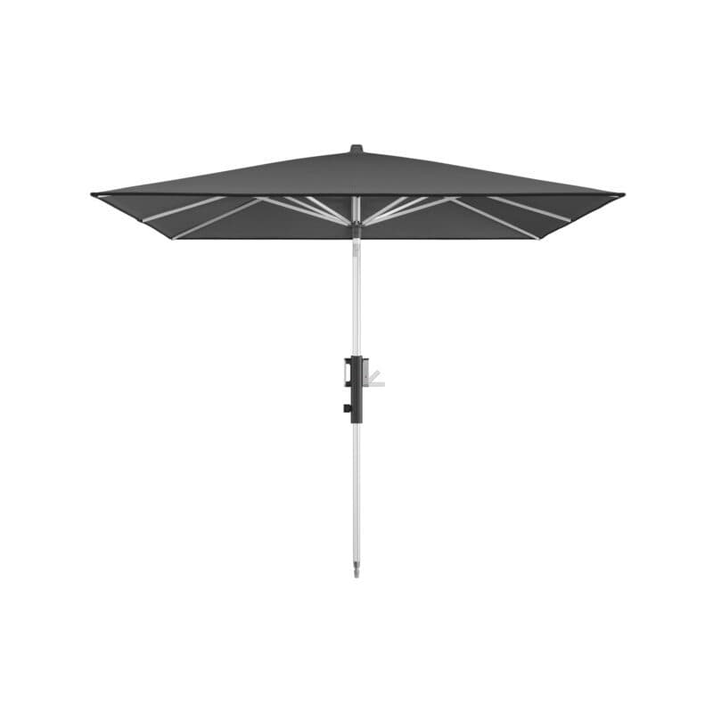 Knirps "Phoenix" Sonnenschirm, Alu silber, Schirmdach dark-grey