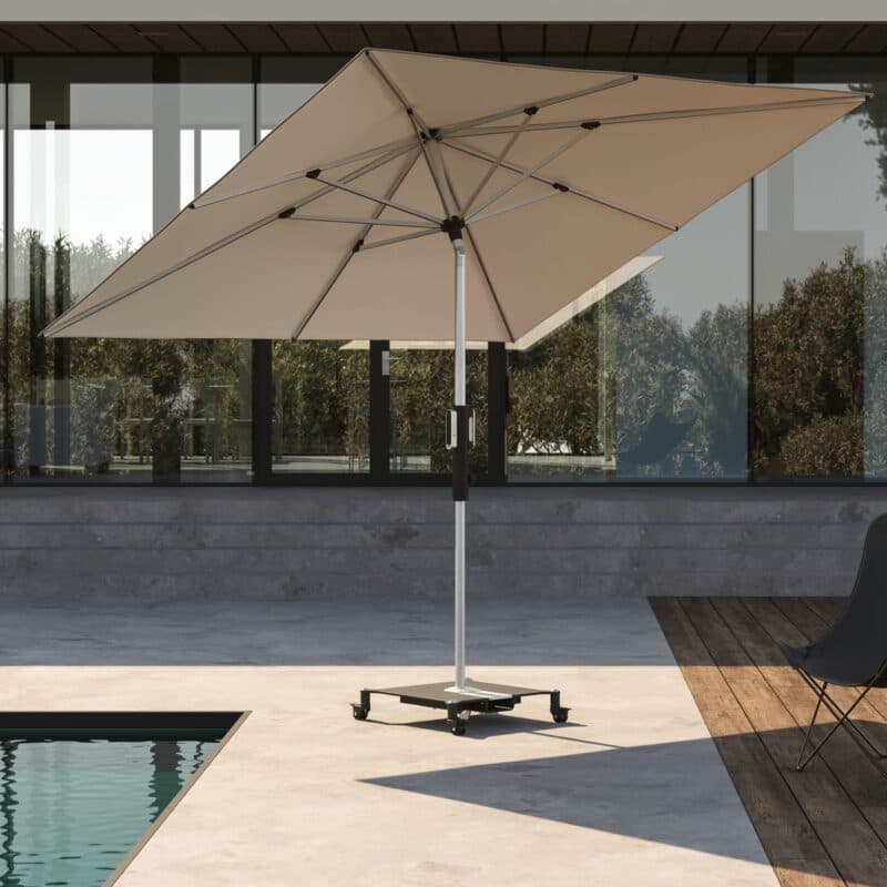 Knirps "Phoenix" Sonnenschirm mit Rollensockel Easy Click®