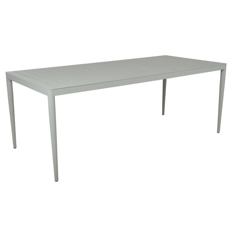 Brafab "Bigby" Gartentisch eckig 195x90 cm, Aluminium dusty green