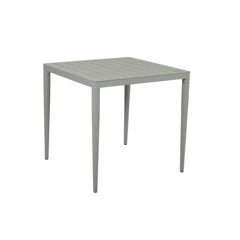 Brafab "Bigby" Gartentisch eckig 76x76 cm, Aluminium dusty green
