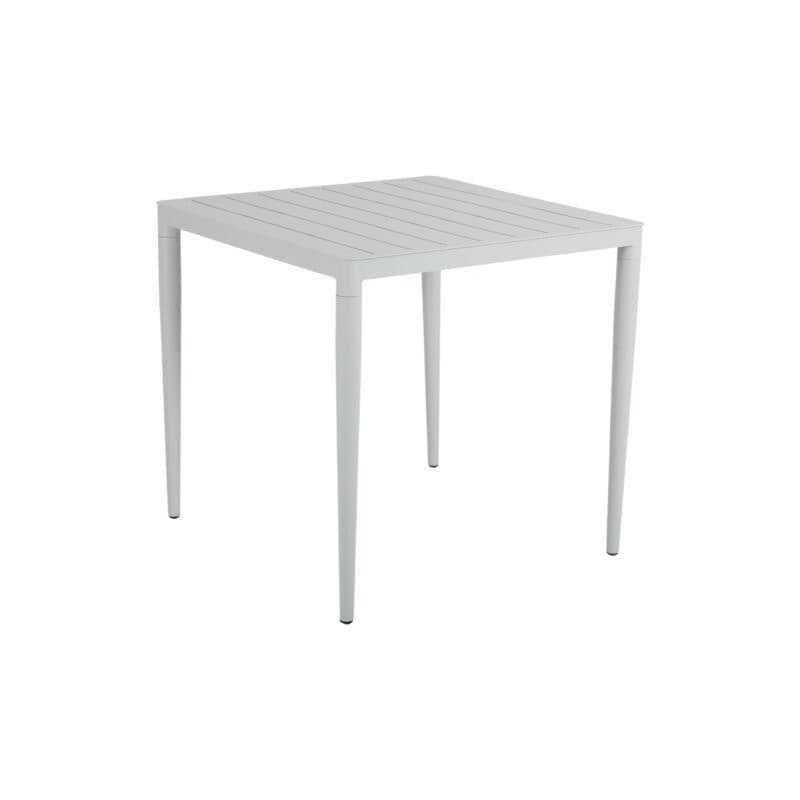Brafab "Bigby" Gartentisch eckig 76x76 cm, Aluminium light grey