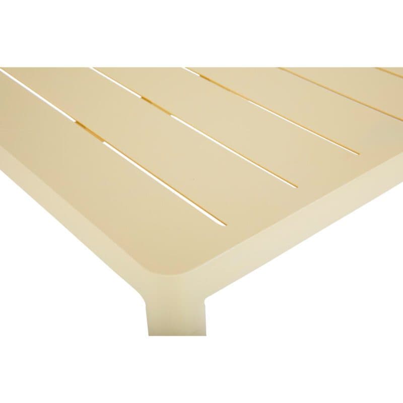 Brafab "Bigby" Gartentisch eckig, Aluminium lemon