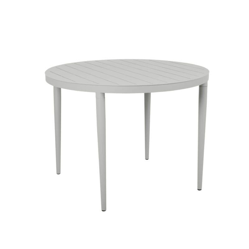 Brafab "Bigby" Gartentisch rund 100 cm, Aluminium light grey