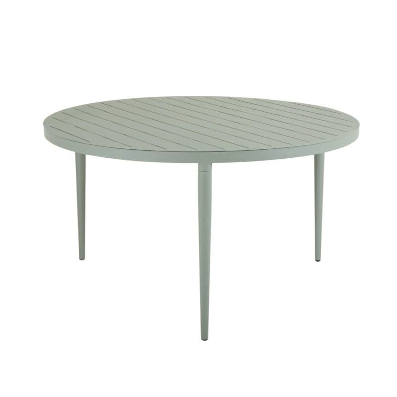 Brafab "Bigby" Gartentisch rund 130 cm, Aluminium dusty green