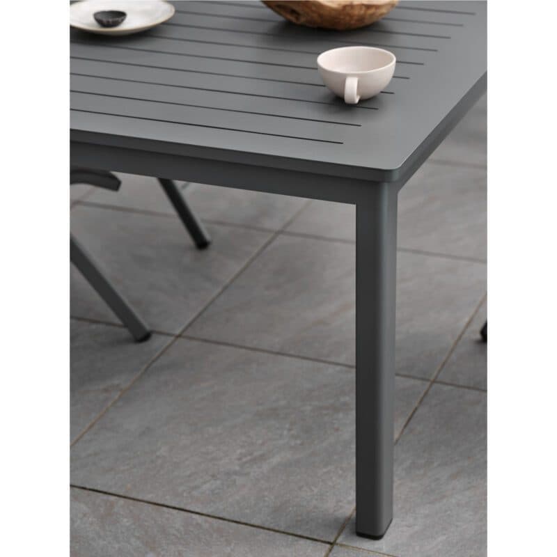 Brafab "Lomma" Ausziehtisch, Aluminium anthrazit