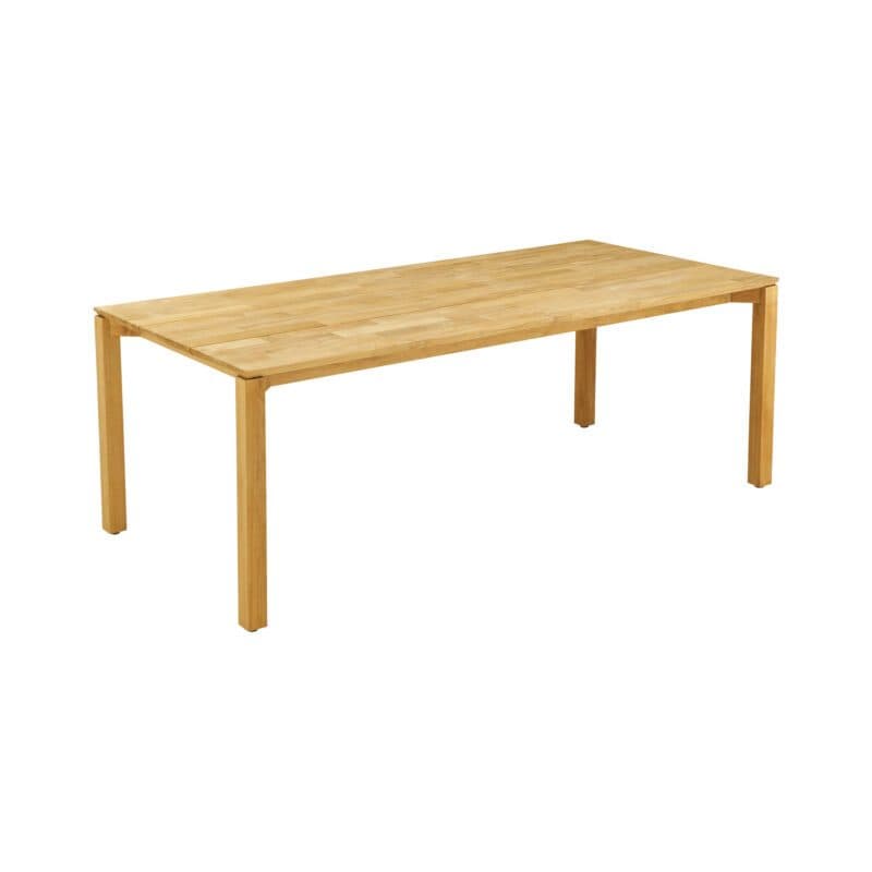 CASA DOMA "Campana" Gartentisch 210x100cm, Teak