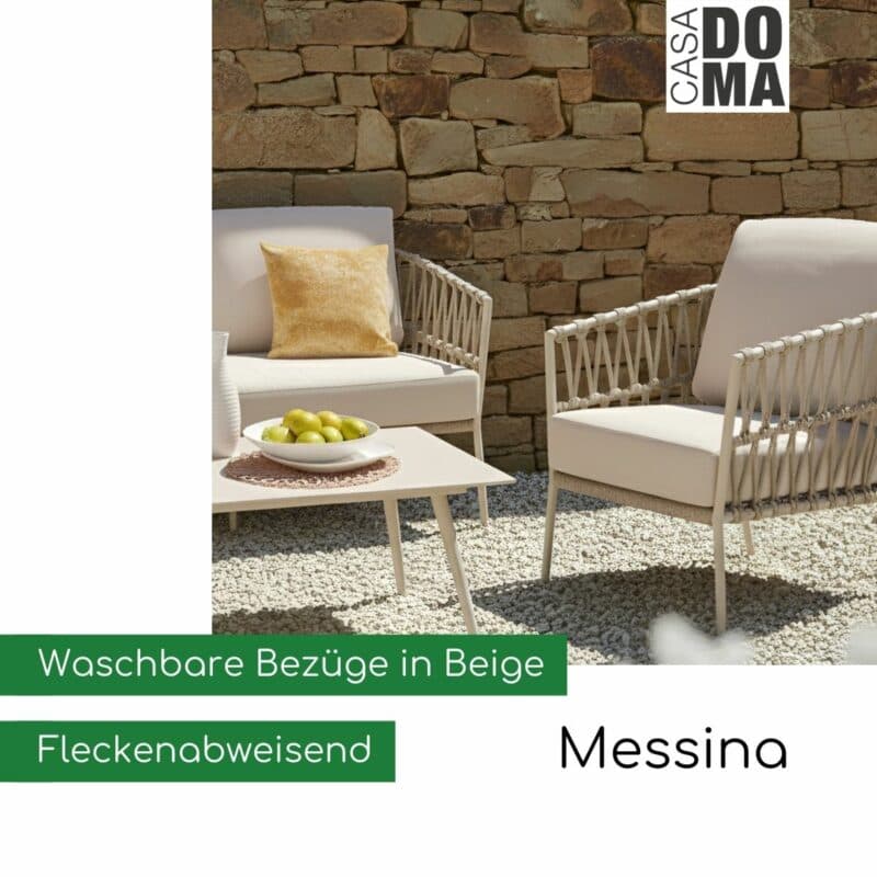 CASA DOMA "Messina" Lounge (Bild KI-generiert)