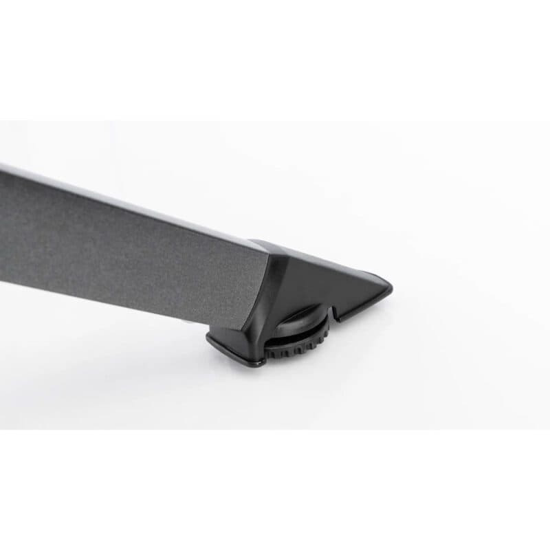 Kettler "Boulevard" Klapptisch 115x70 cm, Aluminium anthrazit – Höhenverstellung
