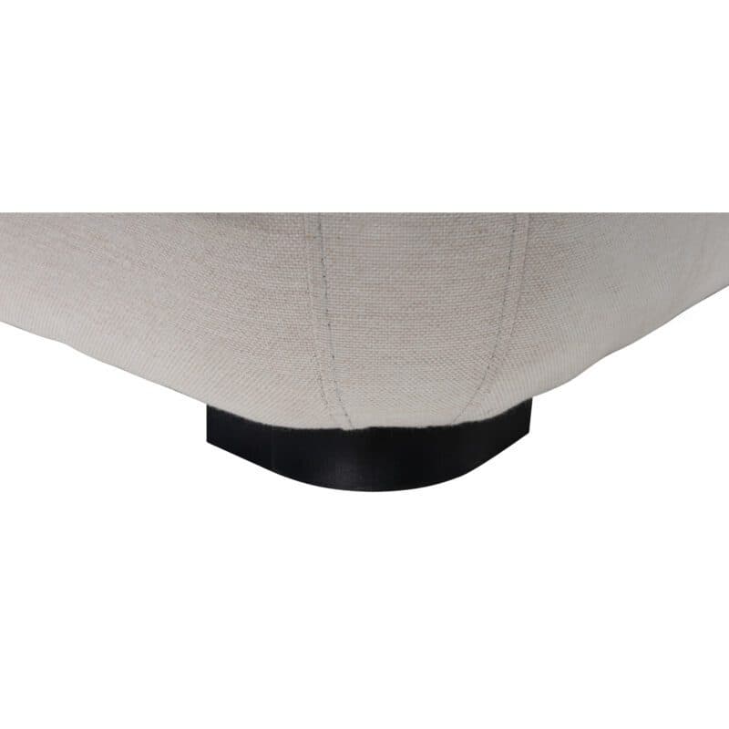 Kettler "Ego" Universalhocker, Gestell Aluminium, Bezug Sunbrella natte-linen/carbon-sky (frostysky)