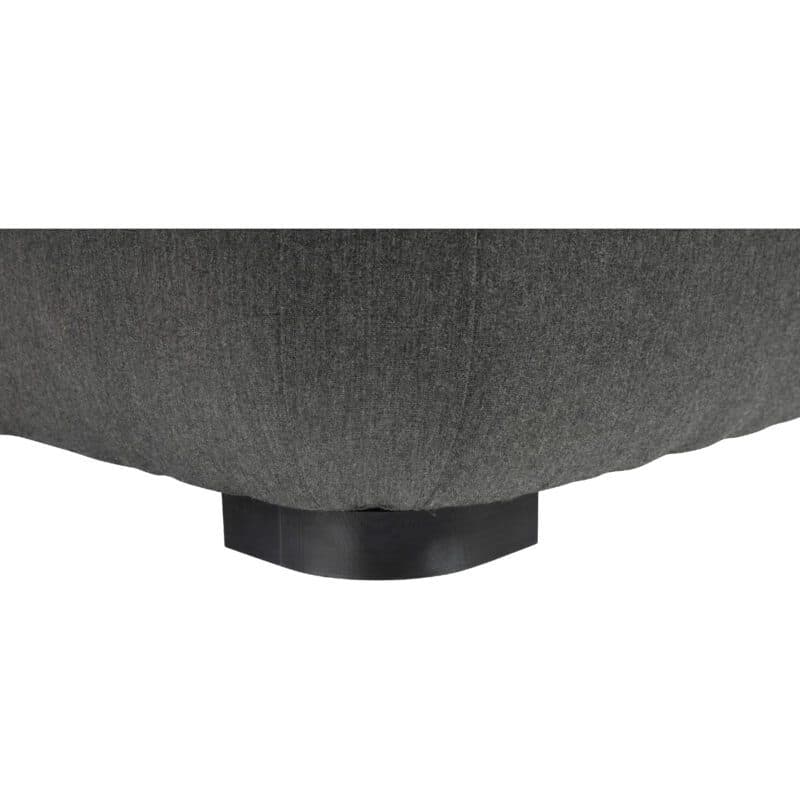 Kettler "Ego" Universalhocker, Gestell Aluminium, Bezug Sunbrella sooty/flanelle