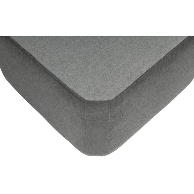 Kettler "Ego" Universalhocker, Gestell Aluminium, Bezug Sunbrella sooty/flanelle